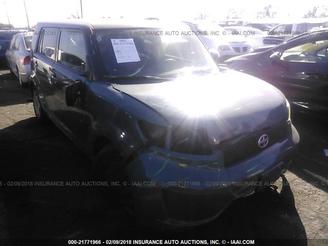 JTLKE50E581001903 - 2008 TOYOTA SCION XB Light Blue photo 1