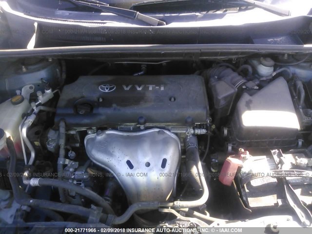 JTLKE50E581001903 - 2008 TOYOTA SCION XB Light Blue photo 10