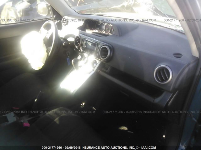 JTLKE50E581001903 - 2008 TOYOTA SCION XB Light Blue photo 5