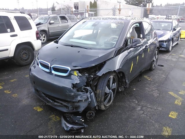 WBY1Z2C51FV286660 - 2015 BMW I3 BEV BLACK photo 2