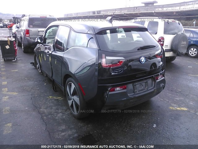 WBY1Z2C51FV286660 - 2015 BMW I3 BEV BLACK photo 3