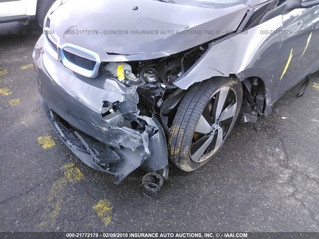 WBY1Z2C51FV286660 - 2015 BMW I3 BEV BLACK photo 6