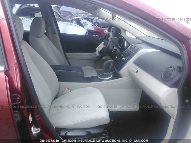 JM3ER293280170738 - 2008 MAZDA CX-7 RED photo 5