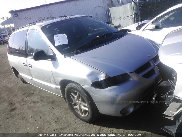 2B4GP45G7YR638915 - 2000 DODGE CARAVAN SE/SPORT SILVER photo 1