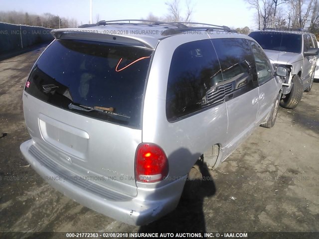 2B4GP45G7YR638915 - 2000 DODGE CARAVAN SE/SPORT SILVER photo 4