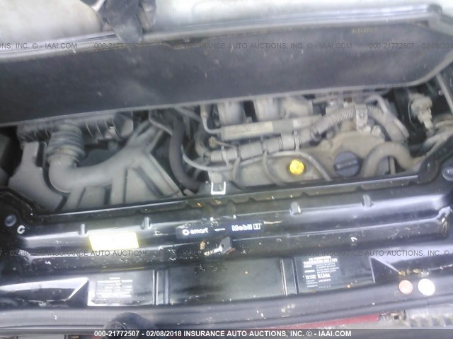 WMEEJ3BA1DK590117 - 2013 SMART FORTWO PURE/PASSION RED photo 10