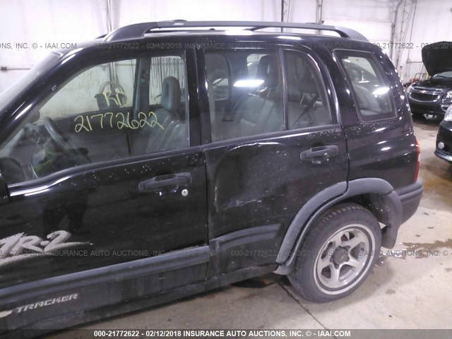 2CNBJ734926928912 - 2002 CHEVROLET TRACKER ZR2 BLACK photo 6