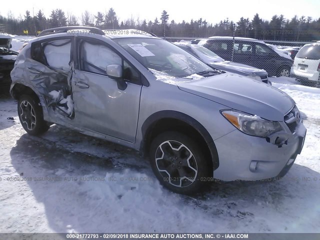 JF2GPACC4E8261776 - 2014 SUBARU XV CROSSTREK 2.0 PREMIUM SILVER photo 1