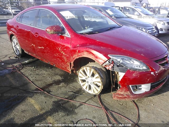 1YVHZ8CH6A5M52977 - 2010 MAZDA 6 I RED photo 6