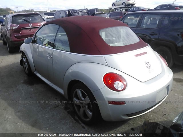3VWSF31Y59M412662 - 2009 VOLKSWAGEN NEW BEETLE BLUSH EDITION SILVER photo 3
