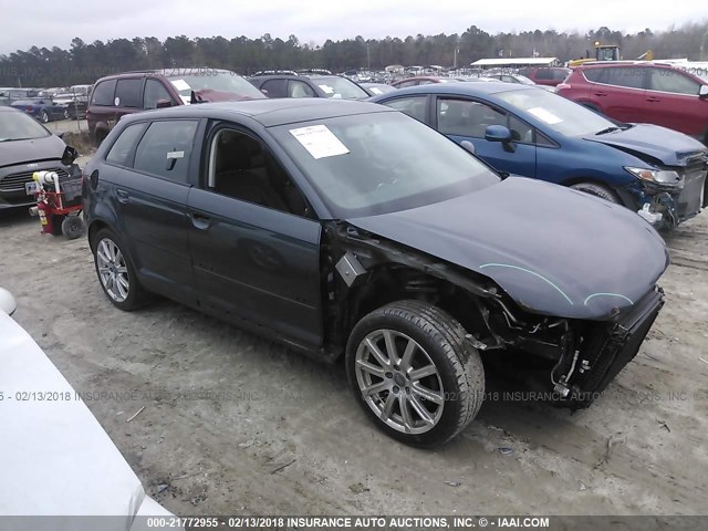 WAUMFAFM3AA138883 - 2010 AUDI A3 PREMIUM PLUS GRAY photo 1