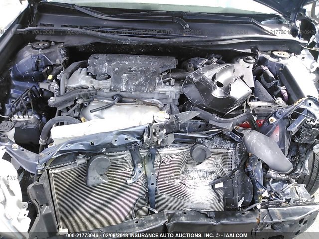4T1BF1FK6EU803977 - 2014 TOYOTA CAMRY L/SE/LE/XLE 蓝色 照片 10