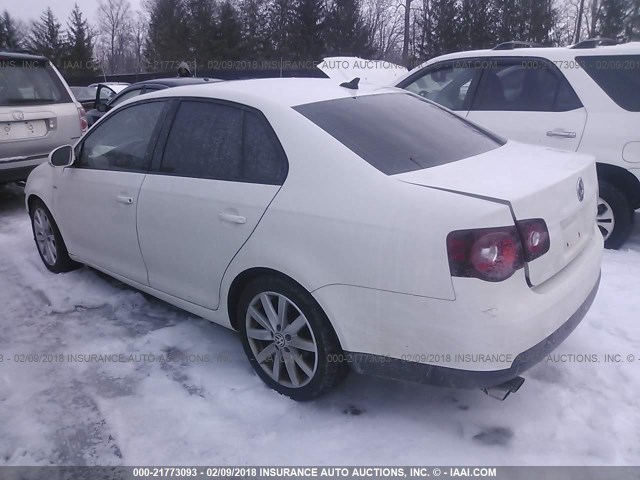 3VWRA7AJ7AM026417 - 2010 VOLKSWAGEN JETTA WOLFSBURG 白色 照片 3