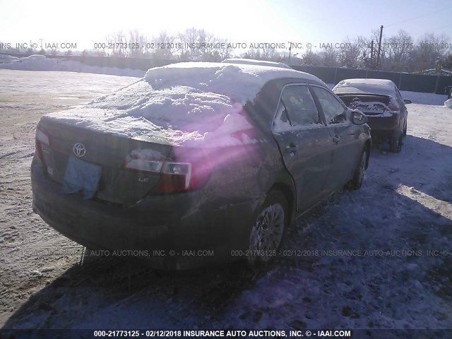 4T1BF1FK7CU554845 - 2012 TOYOTA CAMRY SE/LE/XLE GRAY photo 4