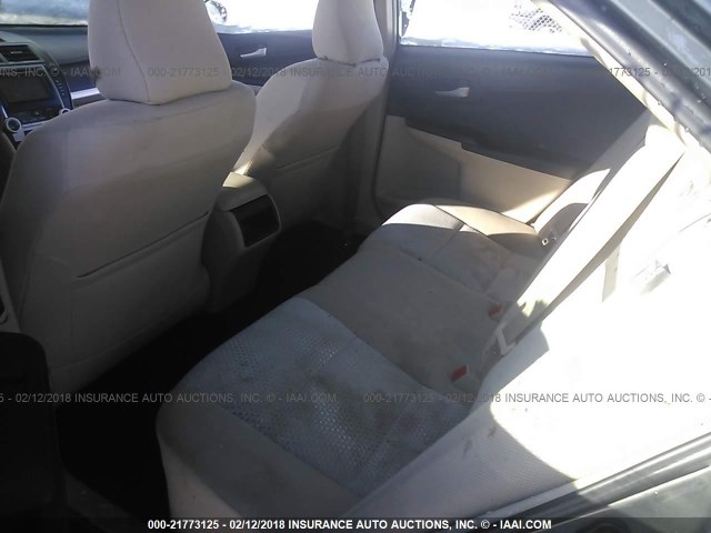 4T1BF1FK7CU554845 - 2012 TOYOTA CAMRY SE/LE/XLE Серый фото 8