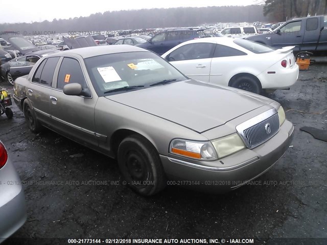 2MEFM74W83X675797 - 2003 MERCURY GRAND MARQUIS GS Champagne photo 1