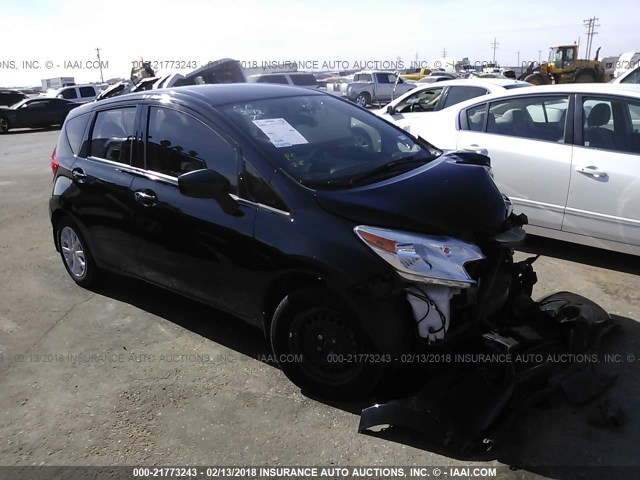 3N1CE2CP9FL440820 - 2015 NISSAN VERSA NOTE S/S PLUS/SV/SL/SR BLACK photo 1