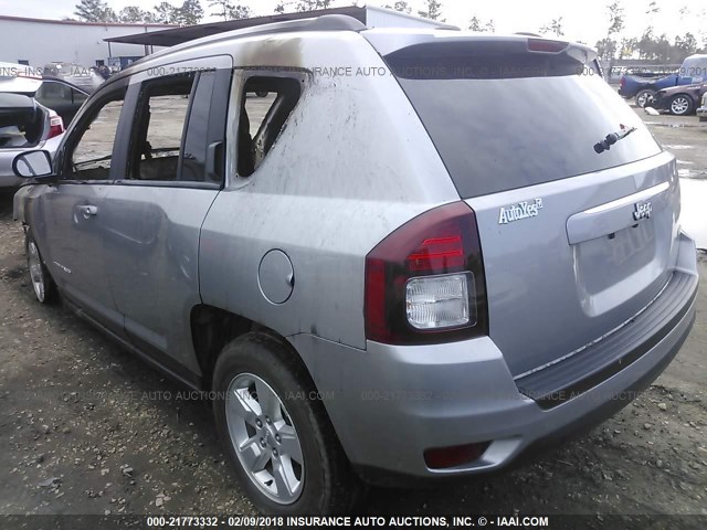 1C4NJCEA5GD666442 - 2016 JEEP COMPASS LATITUDE 银色 照片 3