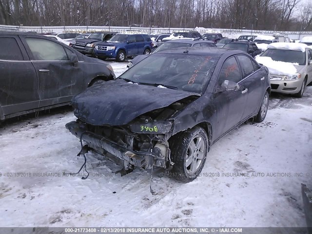 1G2ZG57N284290154 - 2008 PONTIAC G6 SE BLACK photo 2