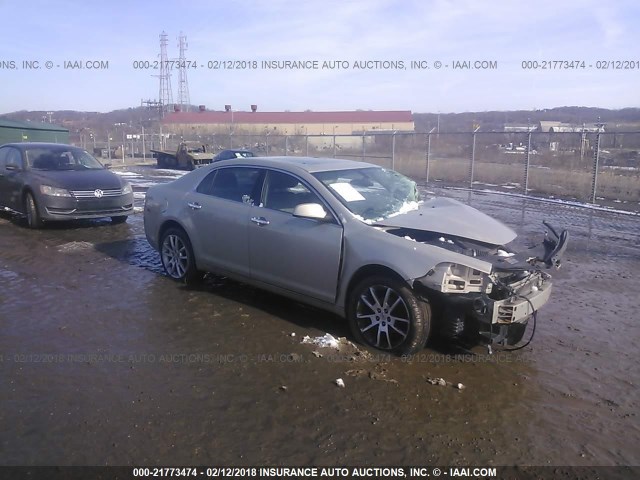 1G1ZE5E75BF305191 - 2011 CHEVROLET MALIBU LTZ 棕色 照片 1