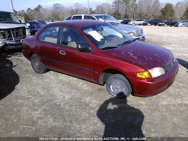 JM1BC1413W0200324 - 1998 MAZDA PROTEGE DX/LX/ES ORANGE photo 1