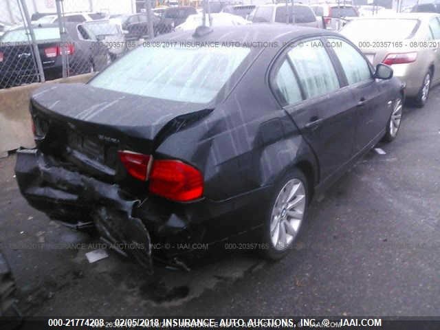 WBAPK5C56BA657201 - 2011 BMW 328 XI SULEV BLACK photo 4