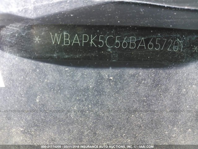 WBAPK5C56BA657201 - 2011 BMW 328 XI SULEV BLACK photo 9