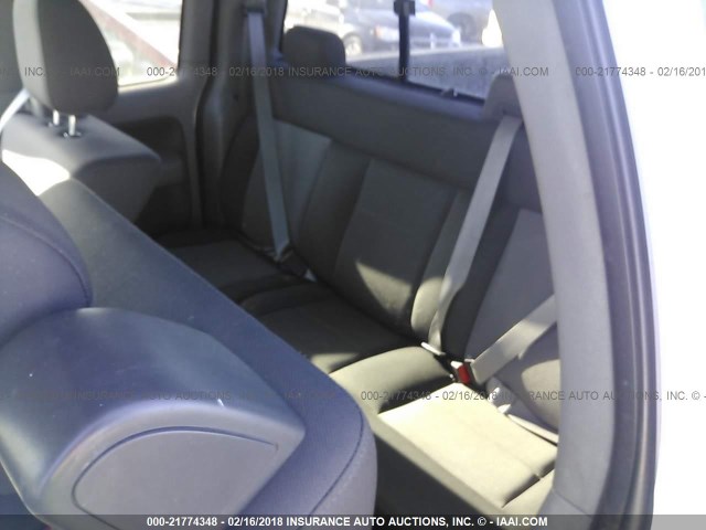 1FTPX14V76NA97375 - 2006 FORD F150 WHITE photo 8