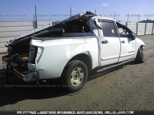 1N6BA07D69N312903 - 2009 NISSAN TITAN XE/SE/LE WHITE photo 4