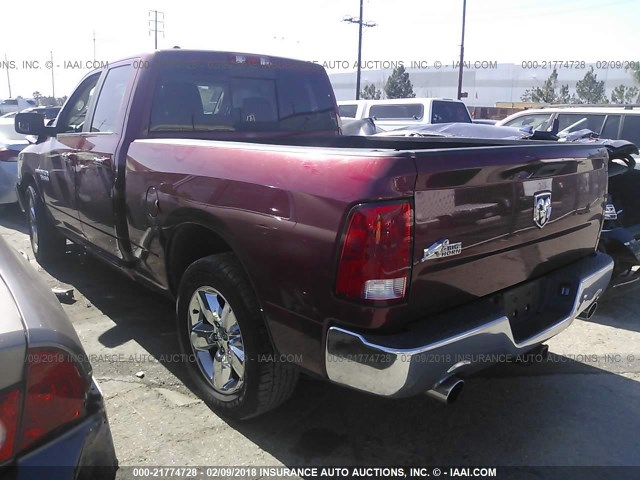 1C6RR6GT7FS638766 - 2015 RAM 1500 SLT RED photo 3