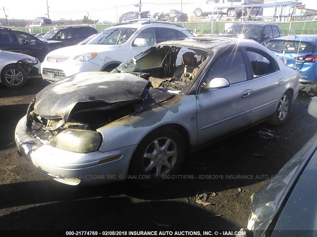 1MEFM55S31A646505 - 2001 MERCURY SABLE LS PREMIUM SILVER photo 2