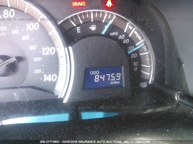 4T1BF1FKXCU591811 - 2012 TOYOTA CAMRY SE/LE/XLE RED photo 7