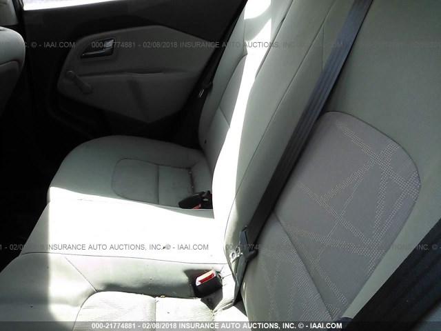 KNADM4A3XH6075154 - 2017 KIA RIO LX Սև լուսանկար 8