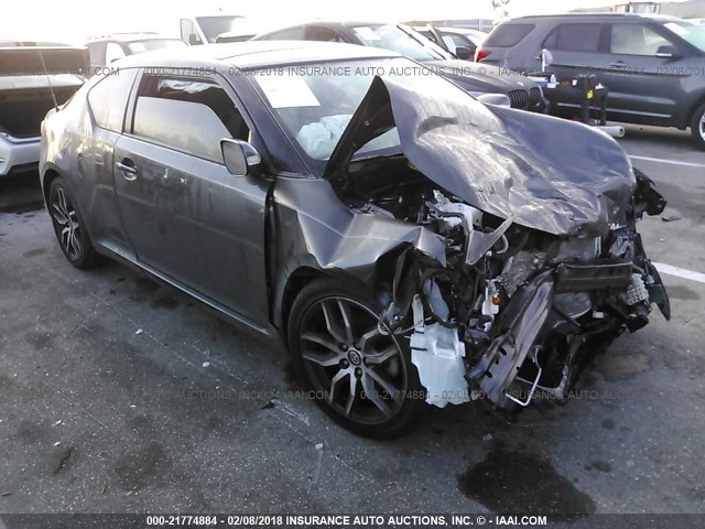 JTKJF5C73GJ015484 - 2016 TOYOTA SCION TC 灰色 照片 1