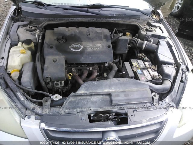 1N4AL11D33C137798 - 2003 NISSAN ALTIMA S/SL SILVER photo 10