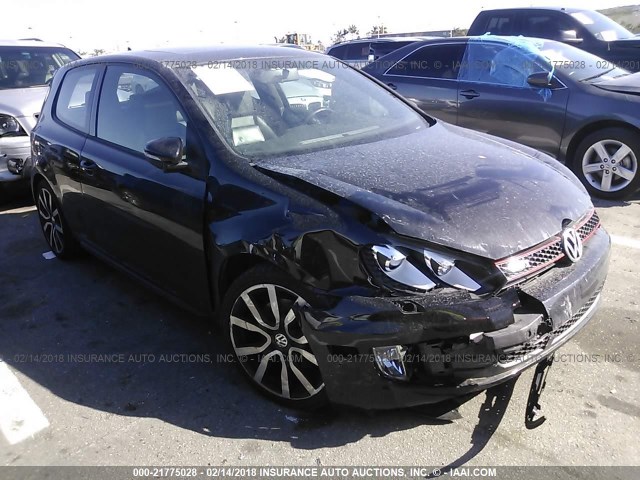 WVWFV7AJ6CW235760 - 2012 VOLKSWAGEN GTI BLACK photo 6