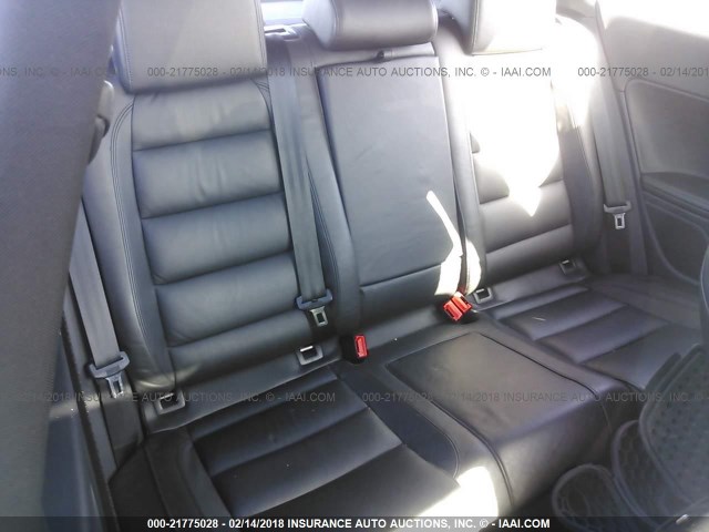 WVWFV7AJ6CW235760 - 2012 VOLKSWAGEN GTI 黑色 照片 8