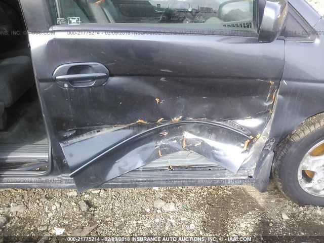 5FNRL18933B033474 - 2003 HONDA ODYSSEY EXL ნაცრისფერი ფოტო 6