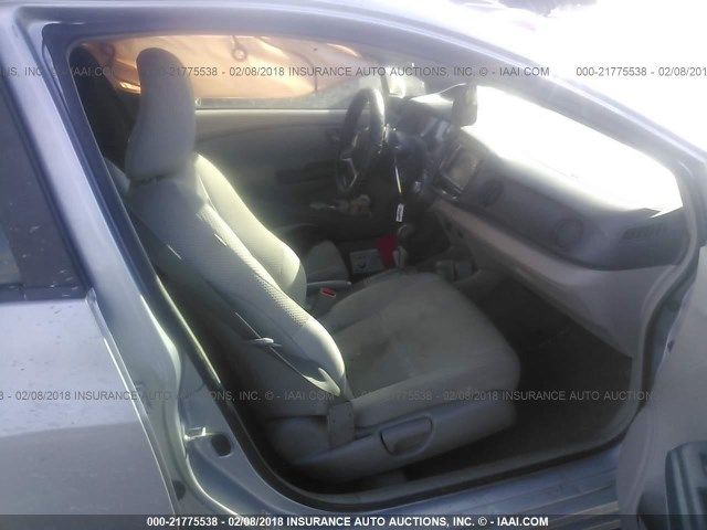 JHMZE2H7XAS034876 - 2010 HONDA INSIGHT EX SILVER photo 5