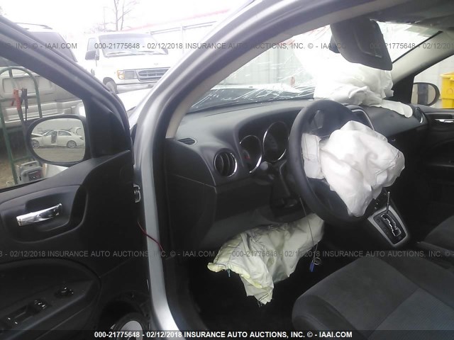 1B3CB5HA1BD153212 - 2011 DODGE CALIBER HEAT SILVER photo 5