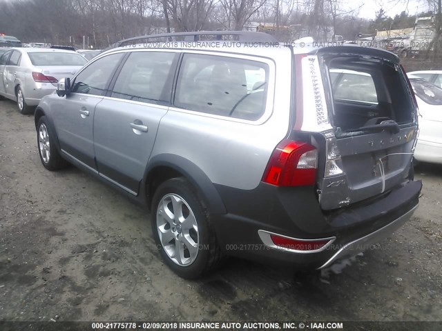 YV4992BZXA1080016 - 2010 VOLVO XC70 T6 SILVER photo 3