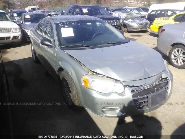 1C3EL46X55N510965 - 2005 CHRYSLER SEBRING GRAY photo 1