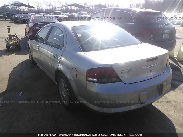 1C3EL46X55N510965 - 2005 CHRYSLER SEBRING GRAY photo 3