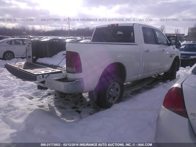 3C6TR5DT4DG555062 - 2013 RAM 2500 SLT 白色 照片 4