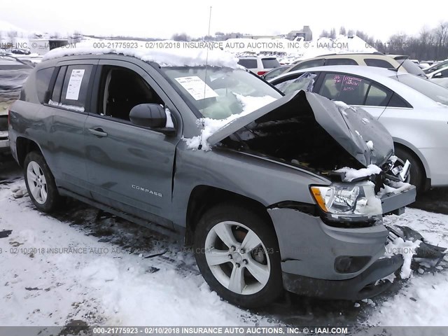 1C4NJDEB6CD588679 - 2012 JEEP COMPASS LATITUDE Boz foto 1