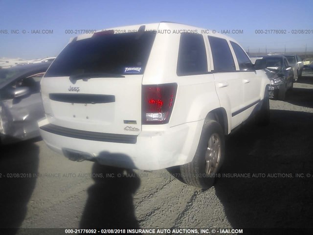 1J8HS48P97C643521 - 2007 JEEP GRAND CHEROKEE LAREDO/COLUMBIA/FREEDOM 白色 照片 4