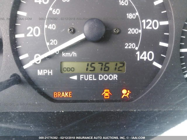 4T1BG22K31U041128 - 2001 TOYOTA CAMRY CE/LE/XLE BLACK photo 7