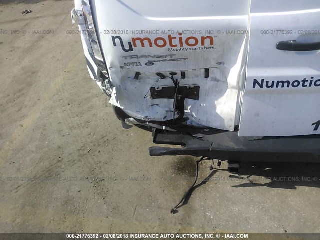 NM0LS7F74G1250041 - 2016 FORD TRANSIT CONNECT XLT WHITE photo 6
