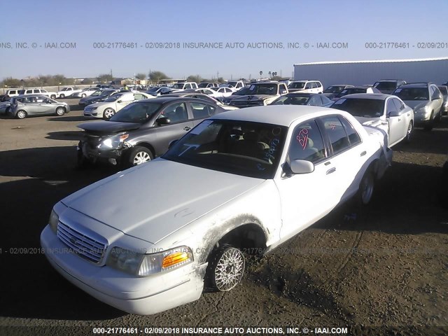 2FAFP74W51X150093 - 2001 FORD CROWN VICTORIA LX WHITE photo 2