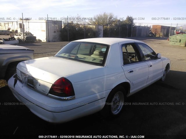 2FAFP74W51X150093 - 2001 FORD CROWN VICTORIA LX WHITE photo 4